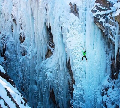 Guided Ice Climbing In the Dolomites