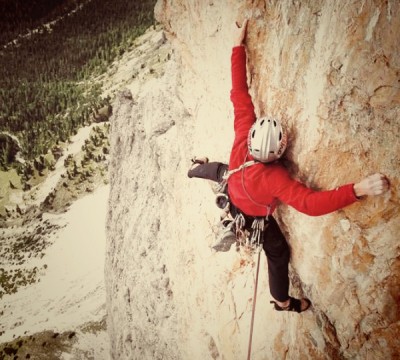 Multi-pitch Rock Climbing in the Dolomites