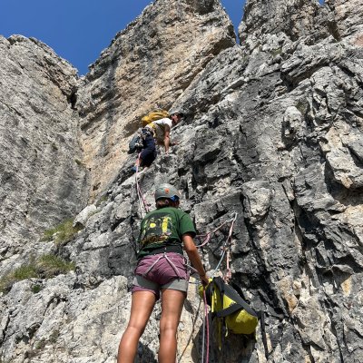 Single-pitch Rock Climbing in the Brenta Dolomites