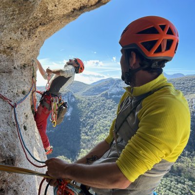Multi-pitch Rock Climbing In Finale Ligure Multi-pitch Rock Climbing In Finale Ligure