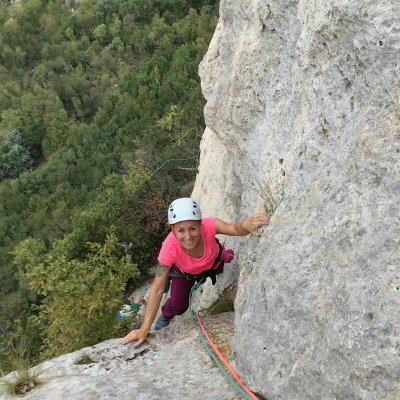 Multi-pitch Rock Climbing In Finale Ligure