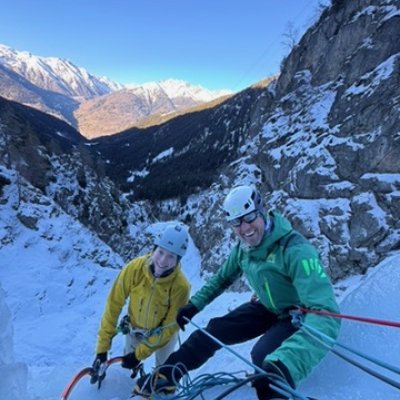 Ice Climbing In the Dolomites