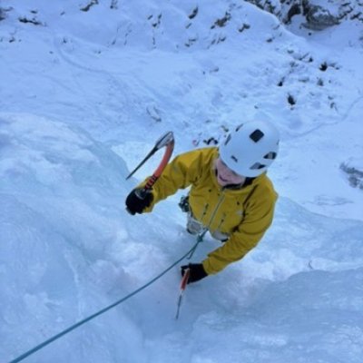 Ice Climbing In the Dolomites