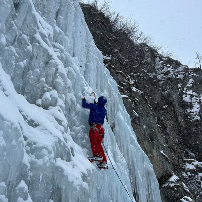 Ice Climbing In the Dolomites