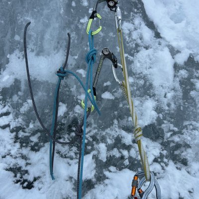 Ice Climbing In the Dolomites