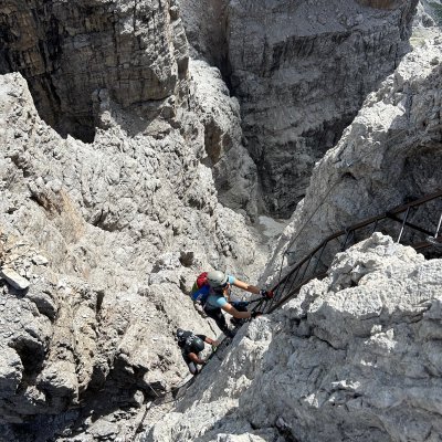 Via Ferrata Dolomites Multi-day trip