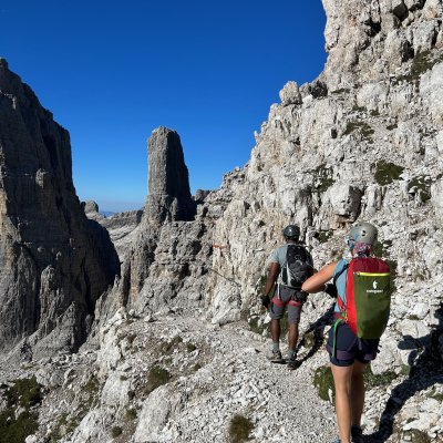 Via Ferrata Dolomites Multi-day trip